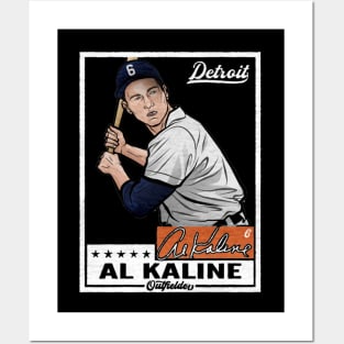 al kaline throwback card Posters and Art